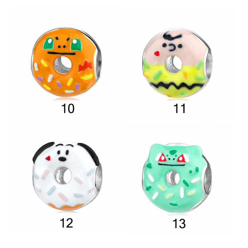 Donut Dessert Theme Charm Collection