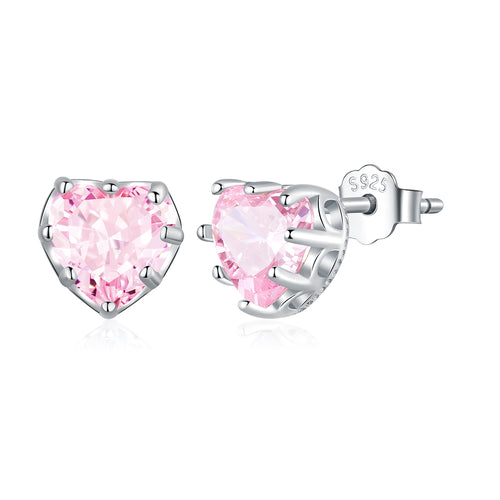 October Birthstone Stud Earrings