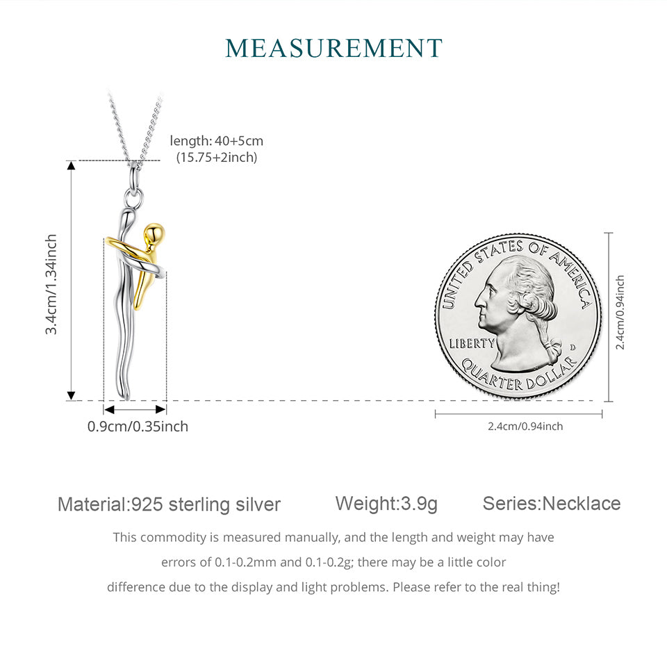 FLORLINA Family Embrace Pendant Necklace