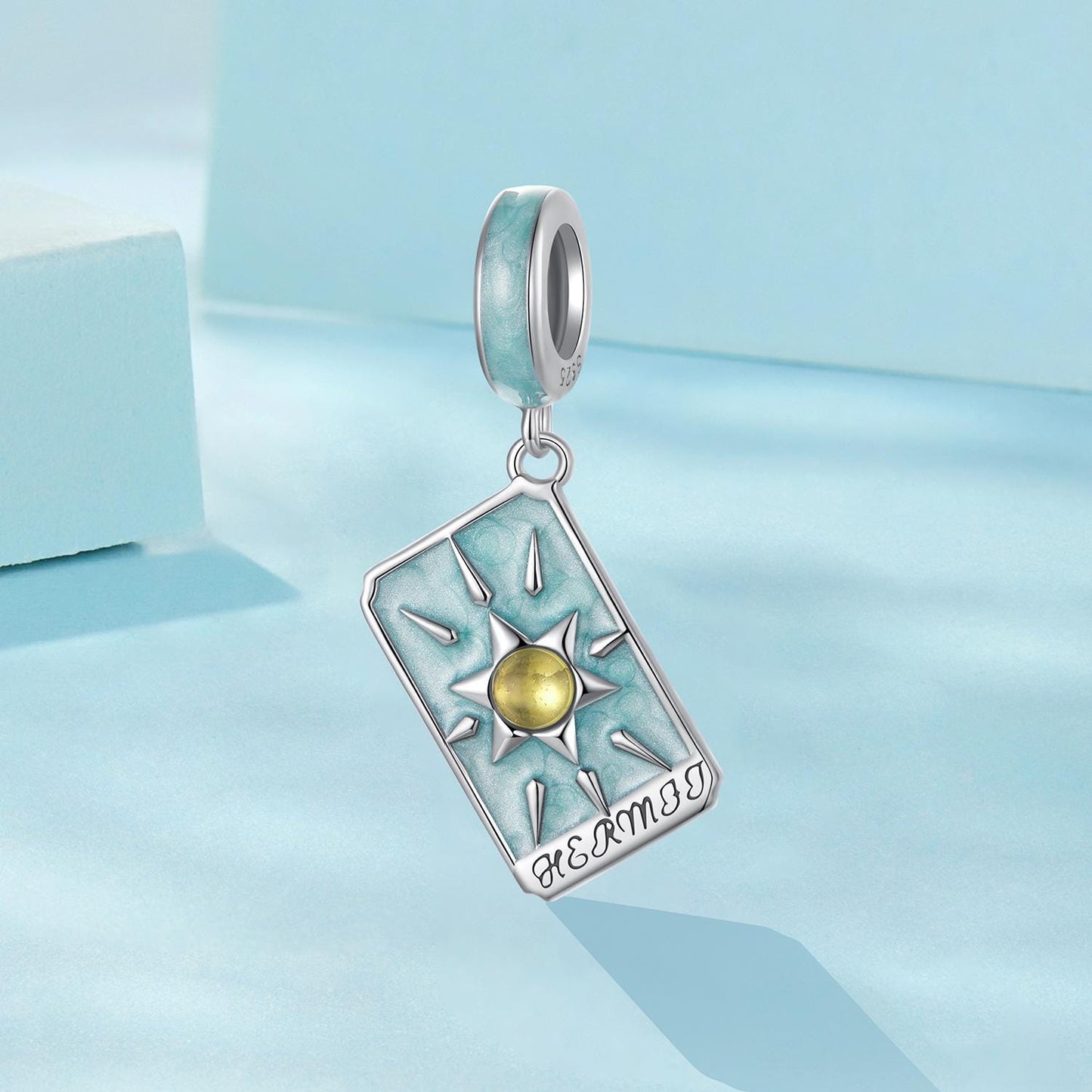 Hermit Tarot Pendant Charm