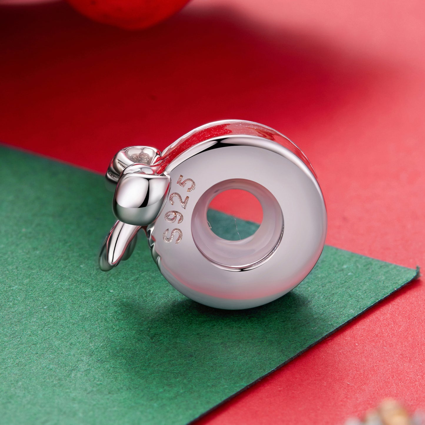 Bow-Shaped Silicone Spacer Beads Charm