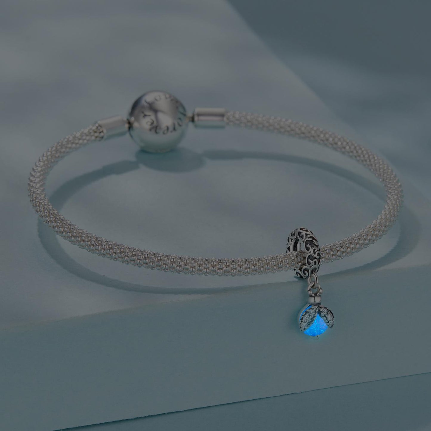 Luminous Firefly Pendant Charm