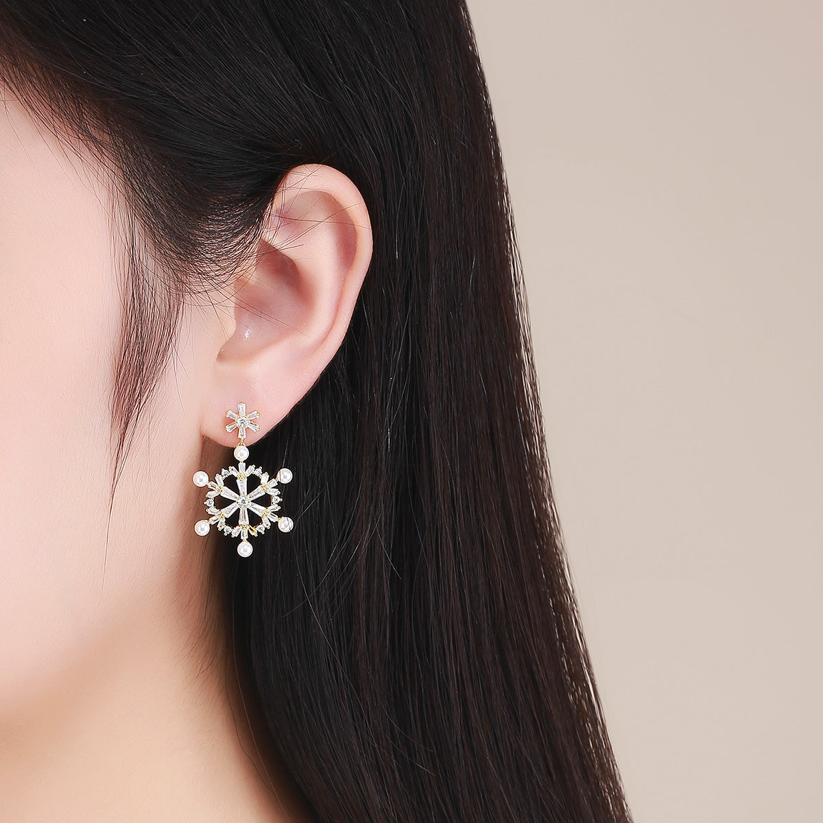 Snowflake Earrings