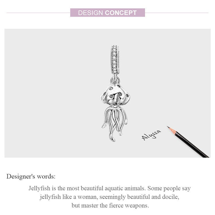 Jellyfish Charm