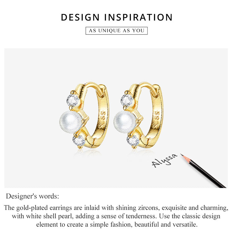 Pearl Clip Earrings