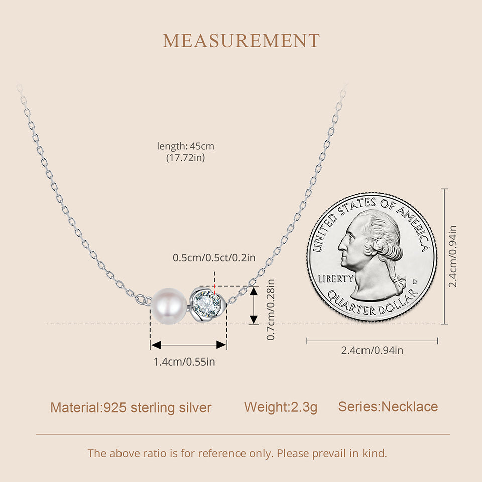 Rose Design Moissanite Necklace