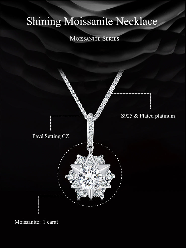 Dazzling Moissanite Necklace