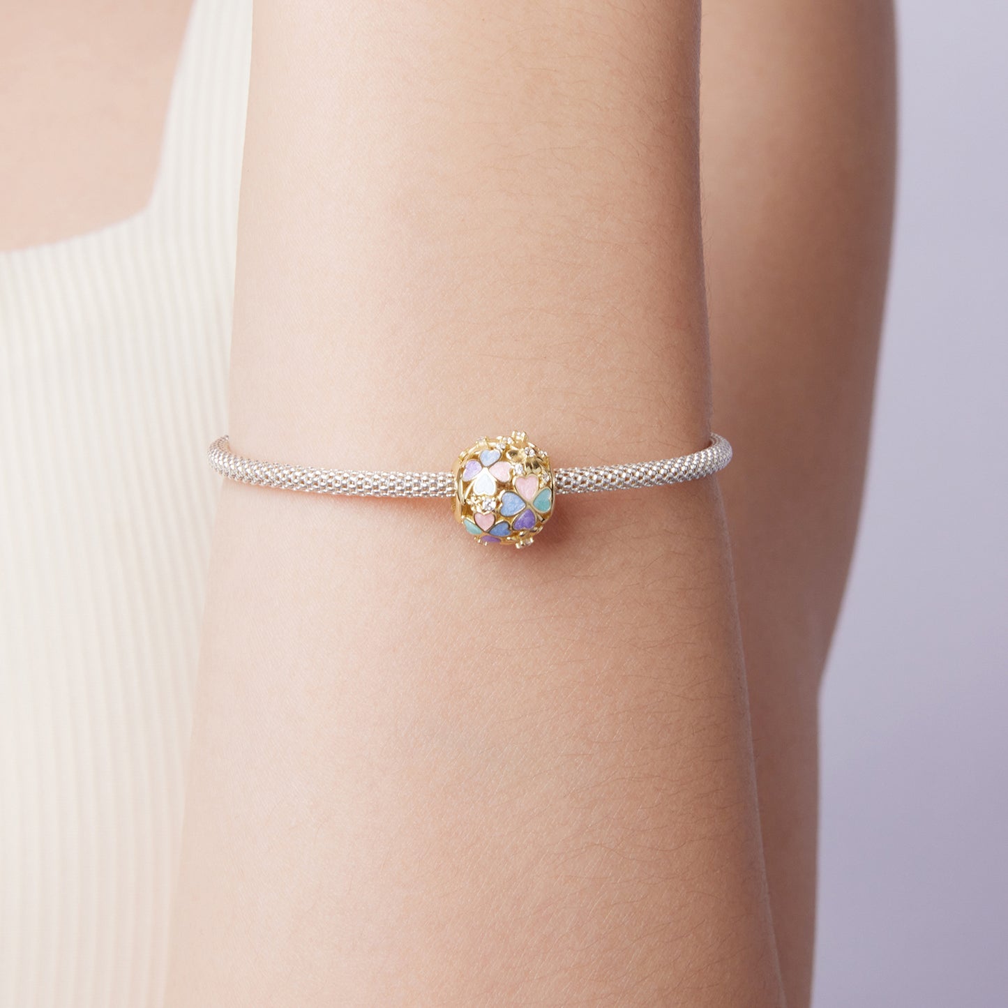 Four-Leaf Clover Charm