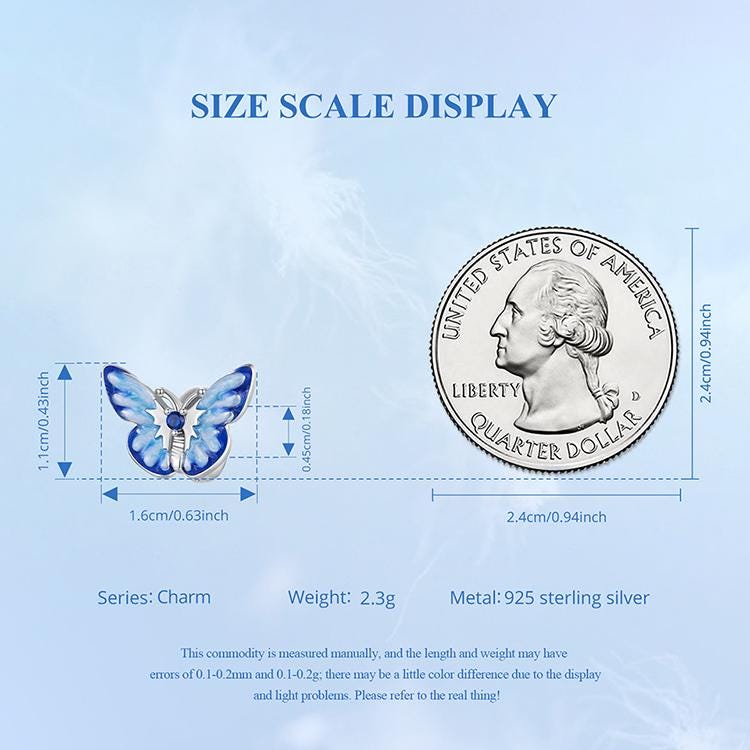 Dreamy Butterfly Charm