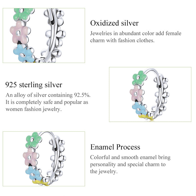 Floral Stud Earrings