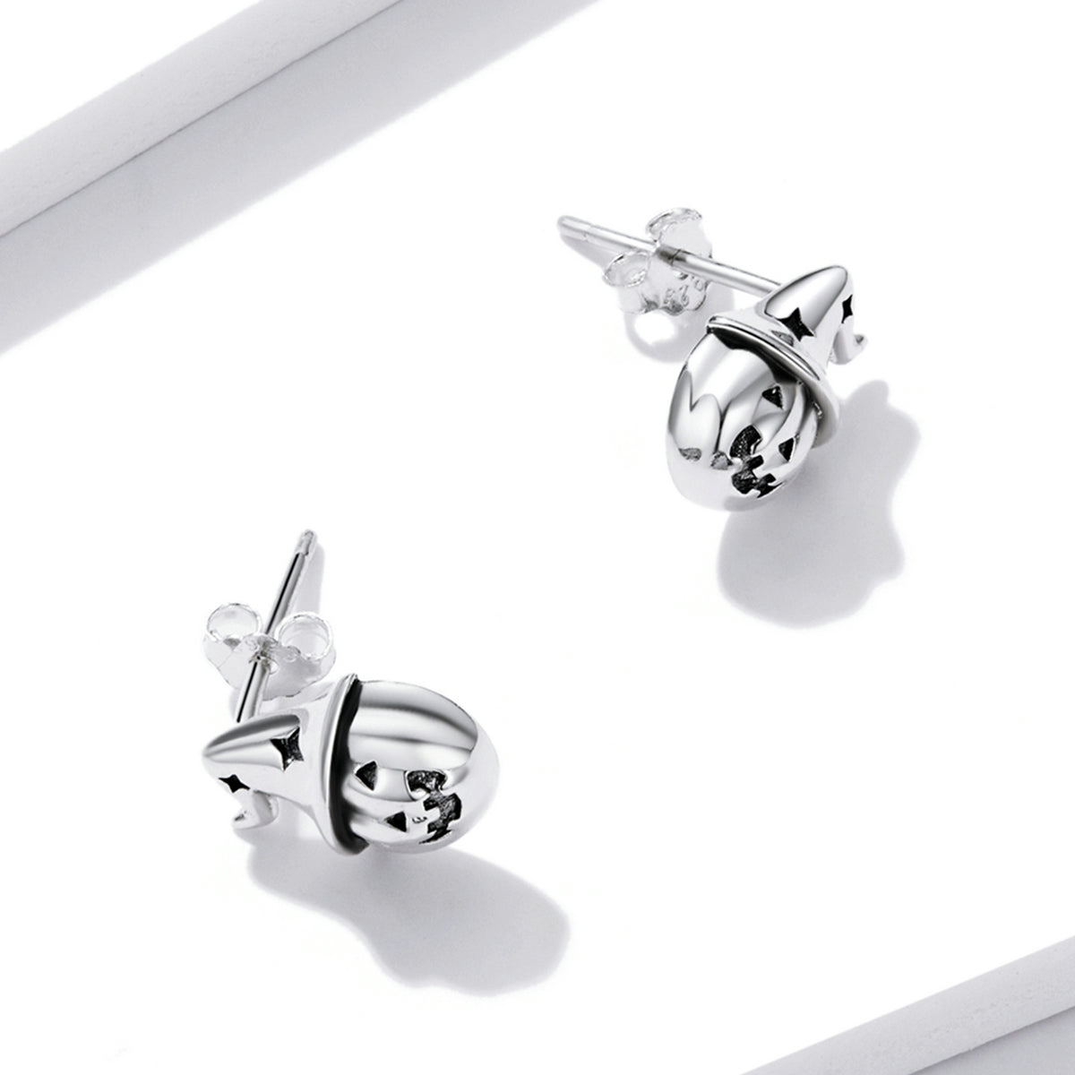 Halloween Pumpkin Stud Earrings