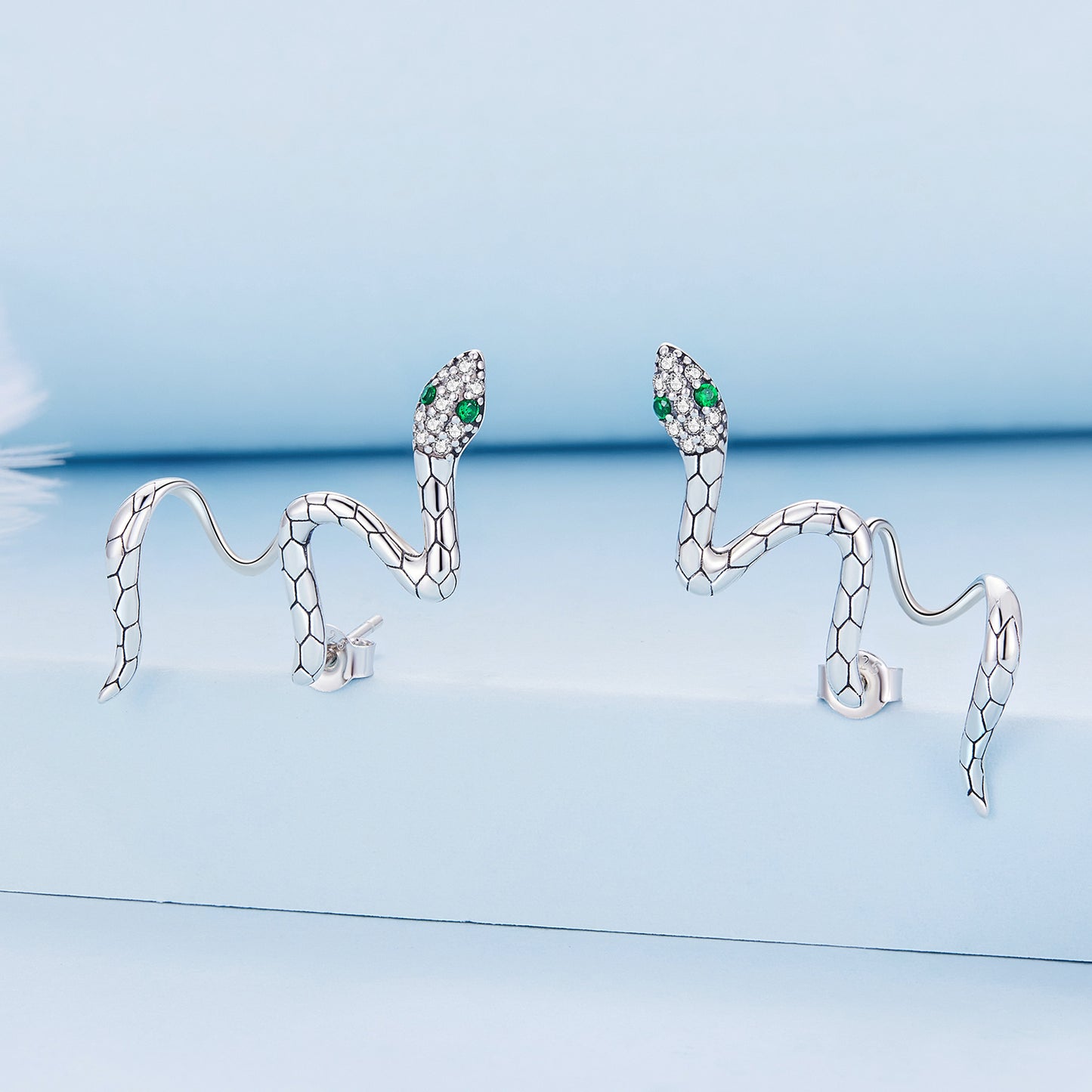 Snake Stud Earrings