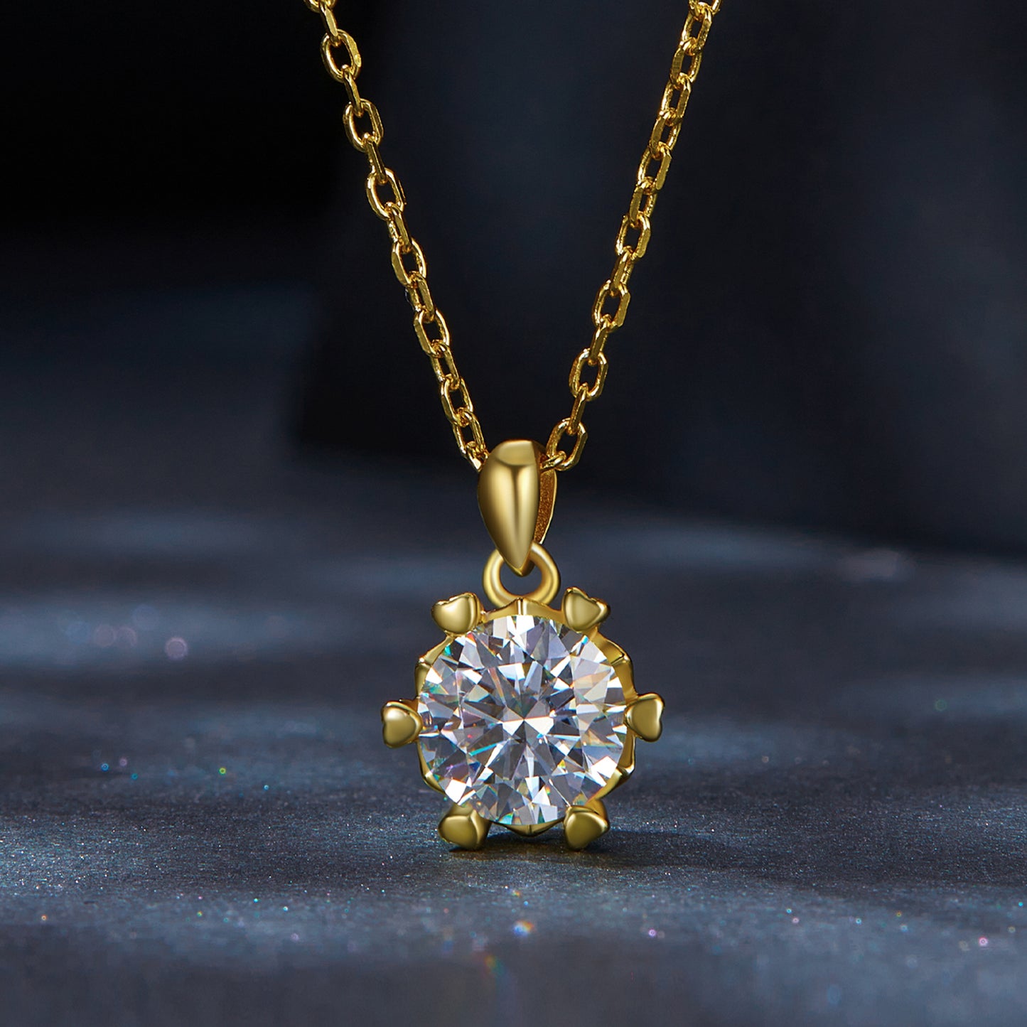 Luxurious Moissanite Necklace
