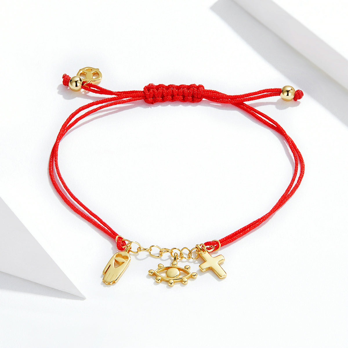 Lucky Symbol Red Woven Bracelet