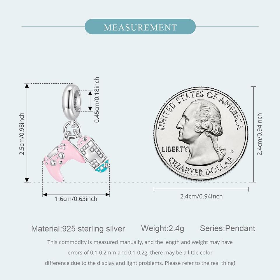 Game Consoles Pendant Charm