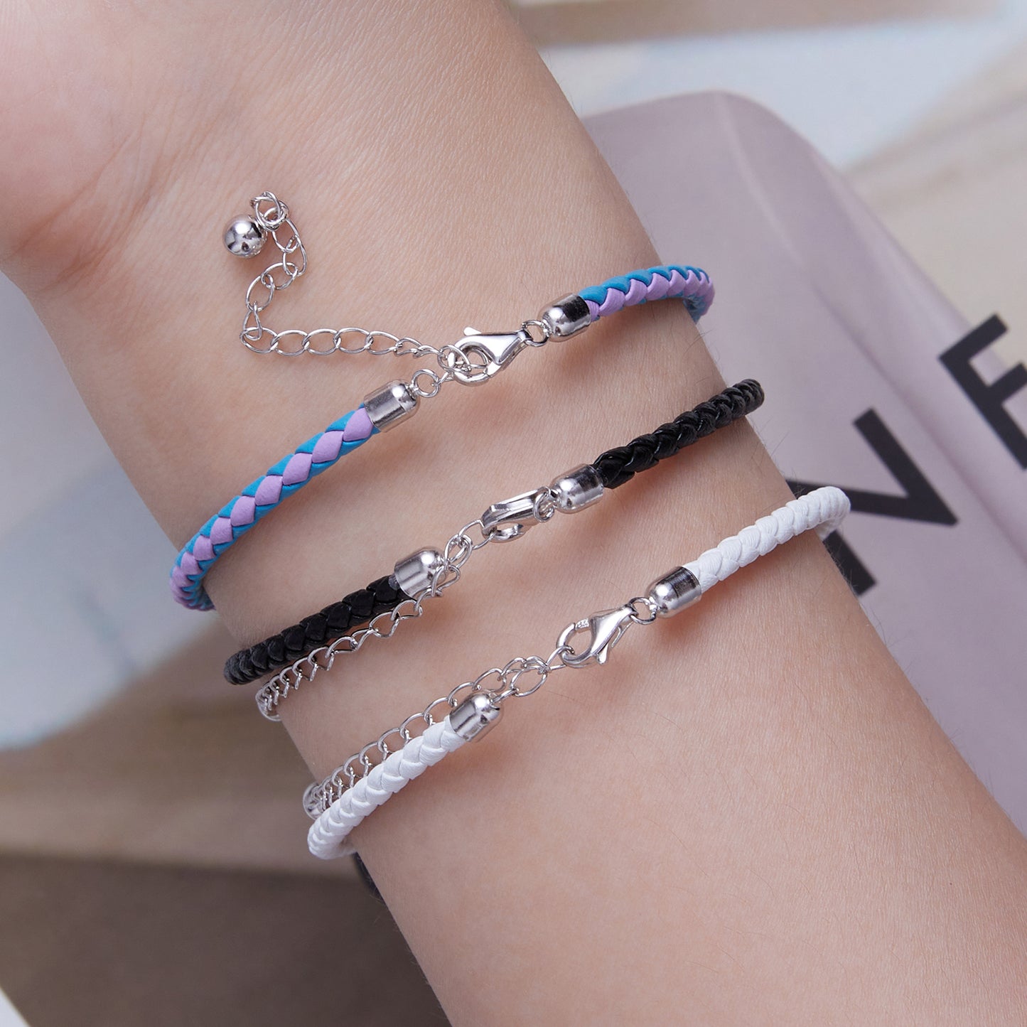 Minimalist Leather Cord Bracelet