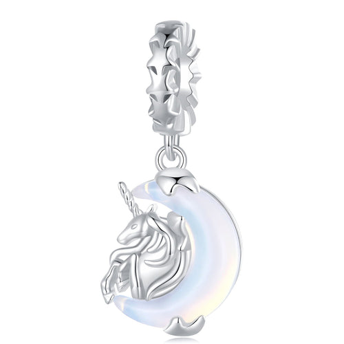 Moon Unicorn Charm
