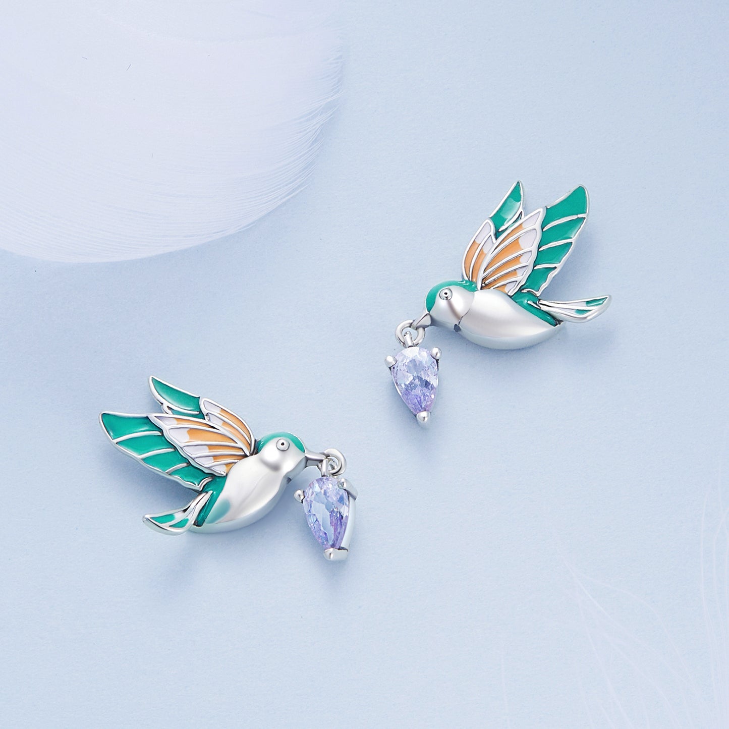 Kingfisher Stud Earrings