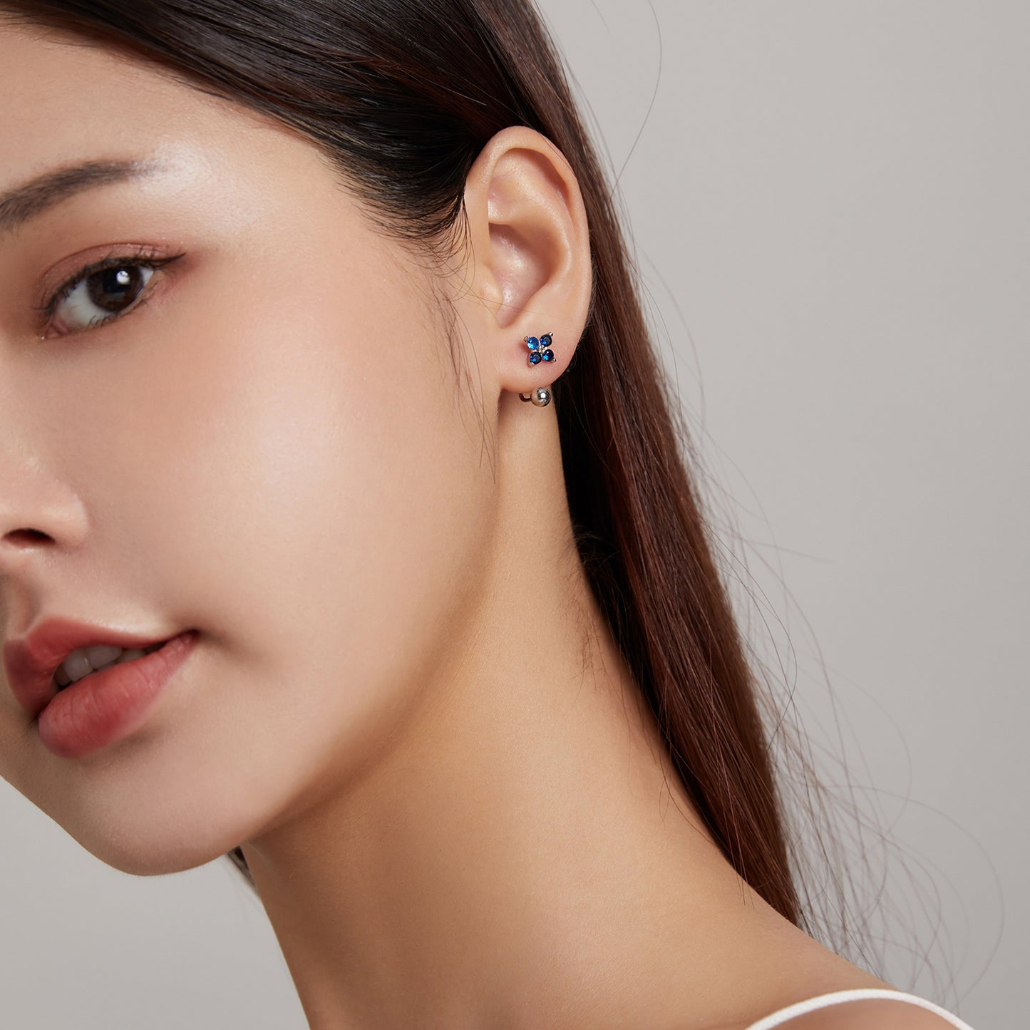 Four-Petal Earrings