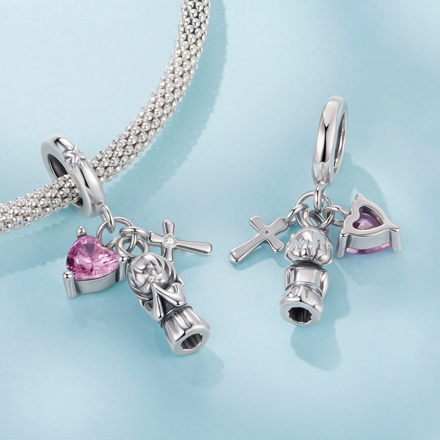 Faith Prayer Pendant Charm