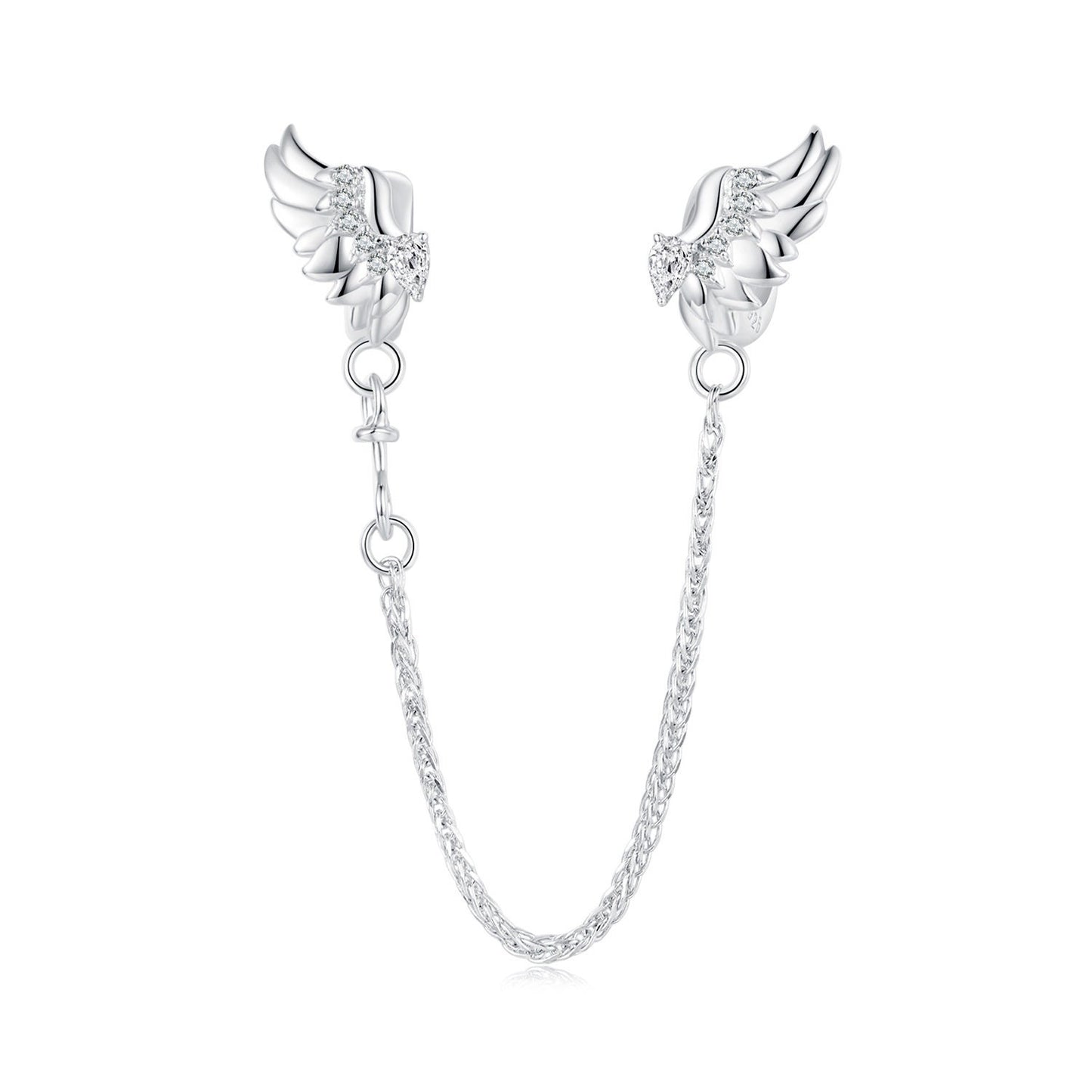 Wings Safety Chain Charm
