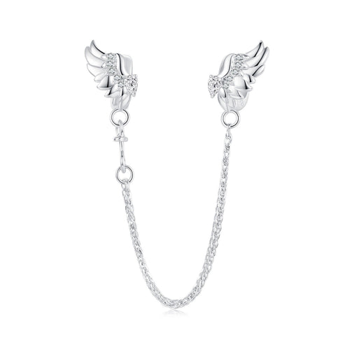 Wings Safety Chain Charm