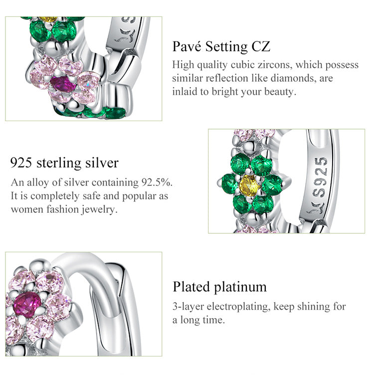 Elegant Floral Earrings