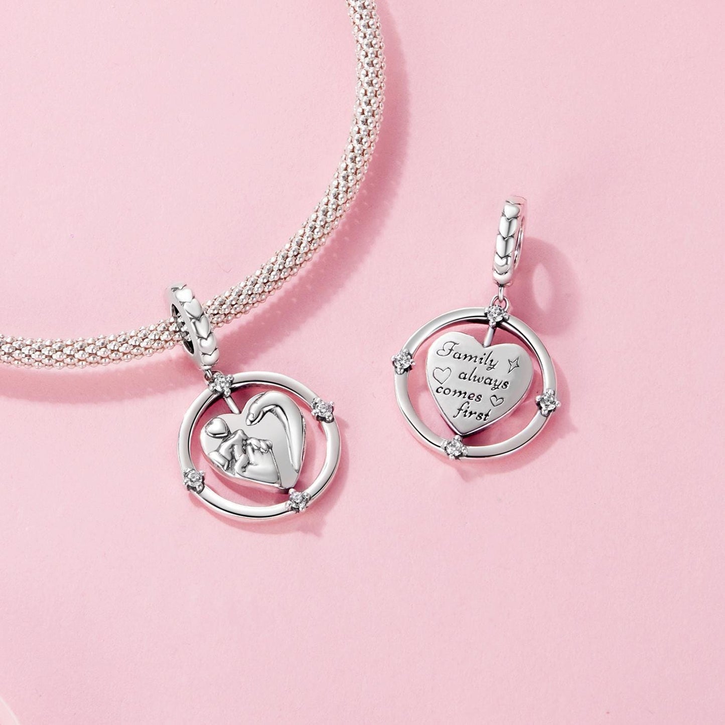 Family Pendant Charm