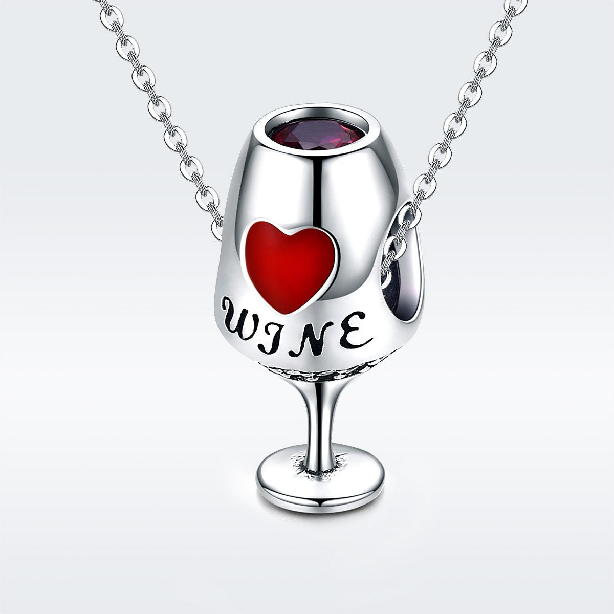 Wine Glass Charm