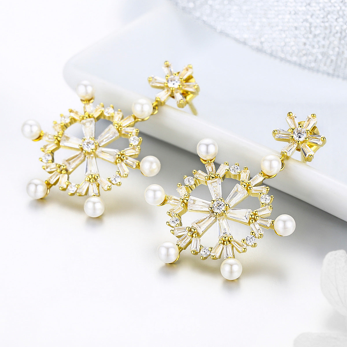 Snowflake Earrings