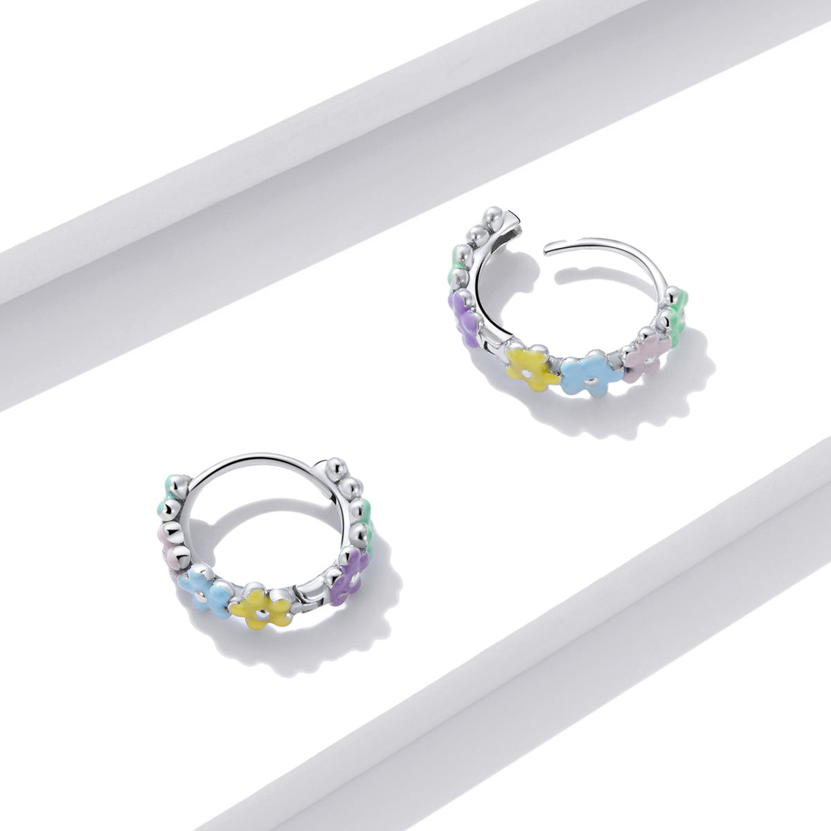 Floral Stud Earrings