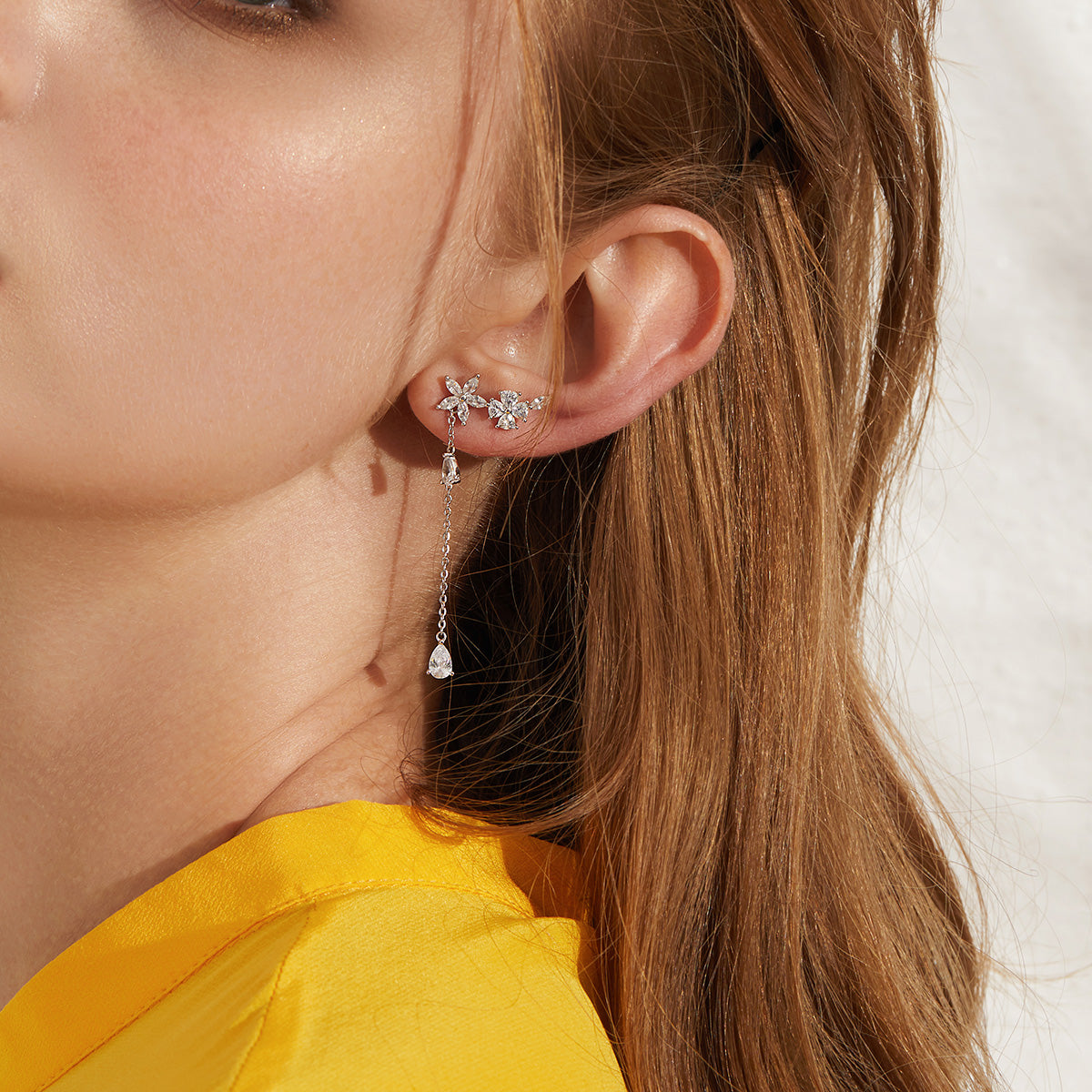 Floral Romance Stud Earrings