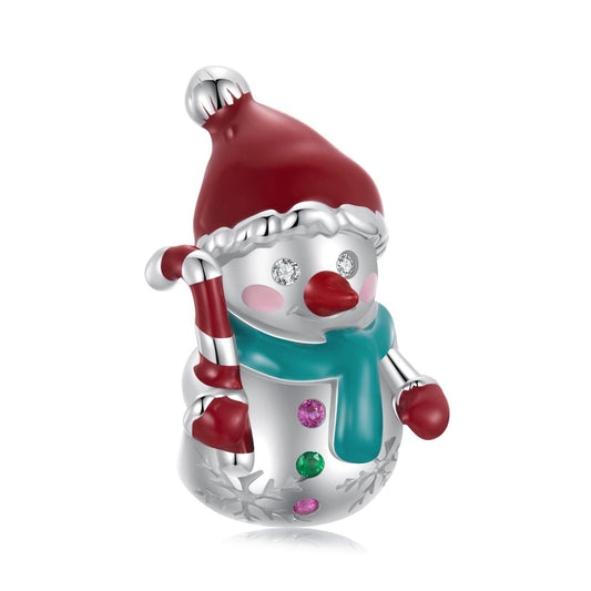 Christmas Snowman Charm