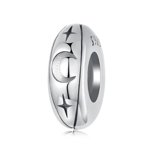 Star and Moon Silicone Spacer Beads Charm