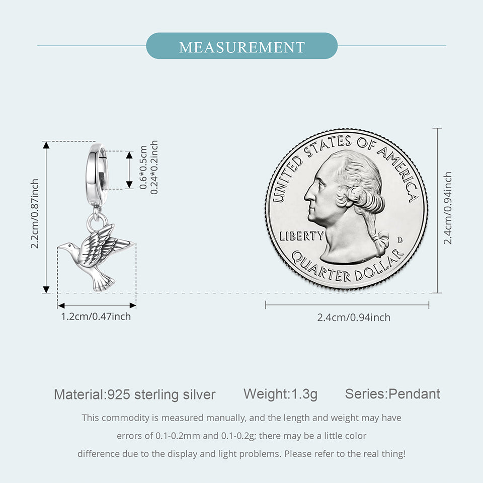 Dove Pendant Charm
