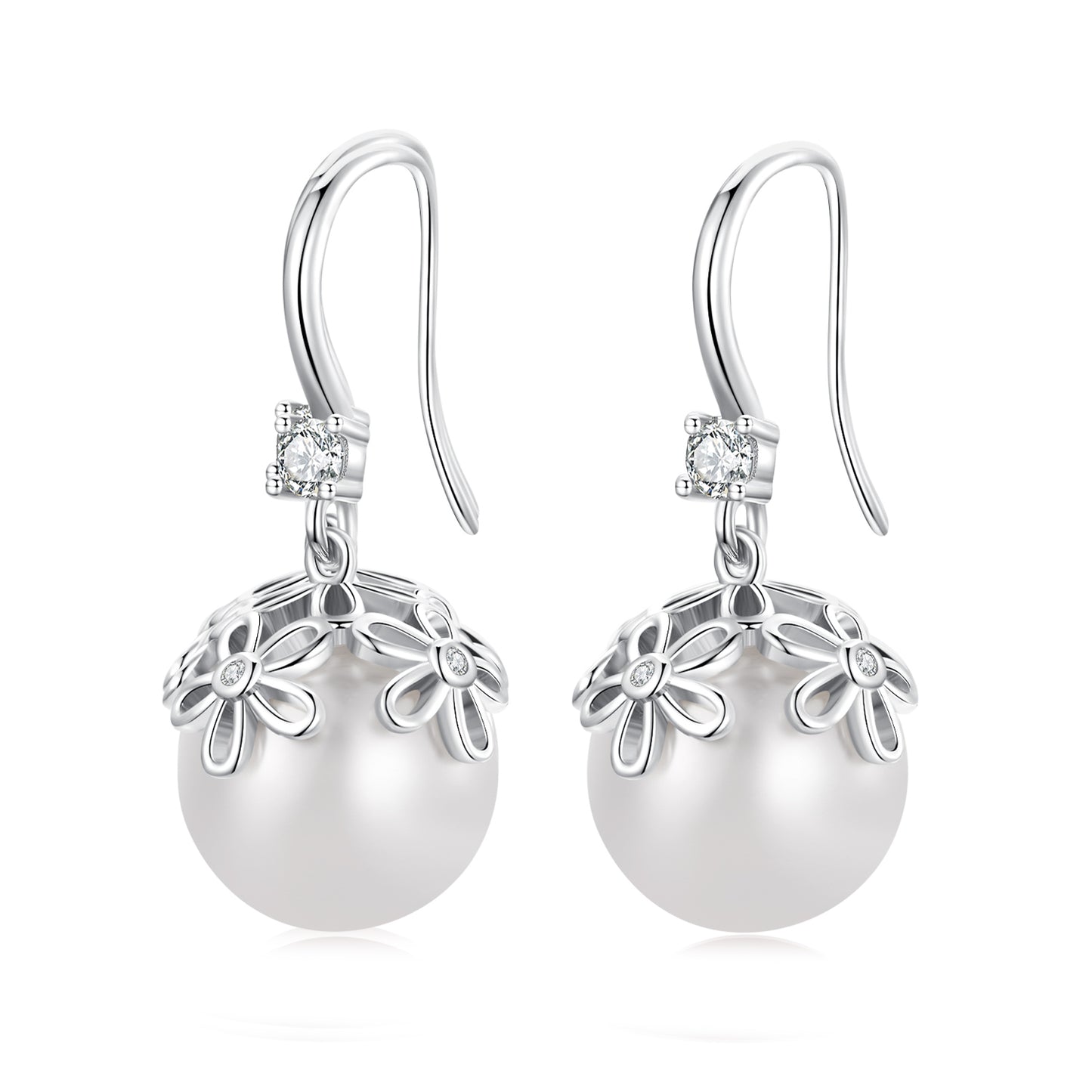 Pearl Hook Earrings