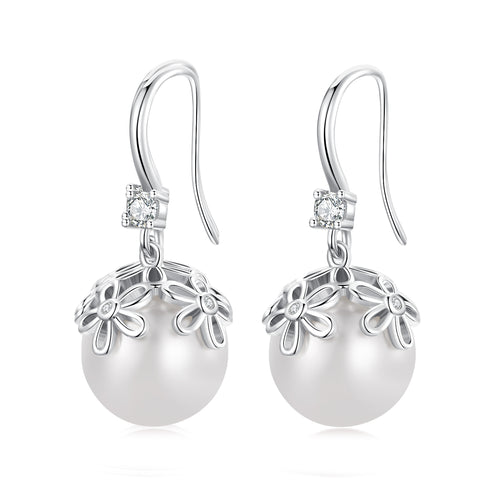 Pearl Hook Earrings