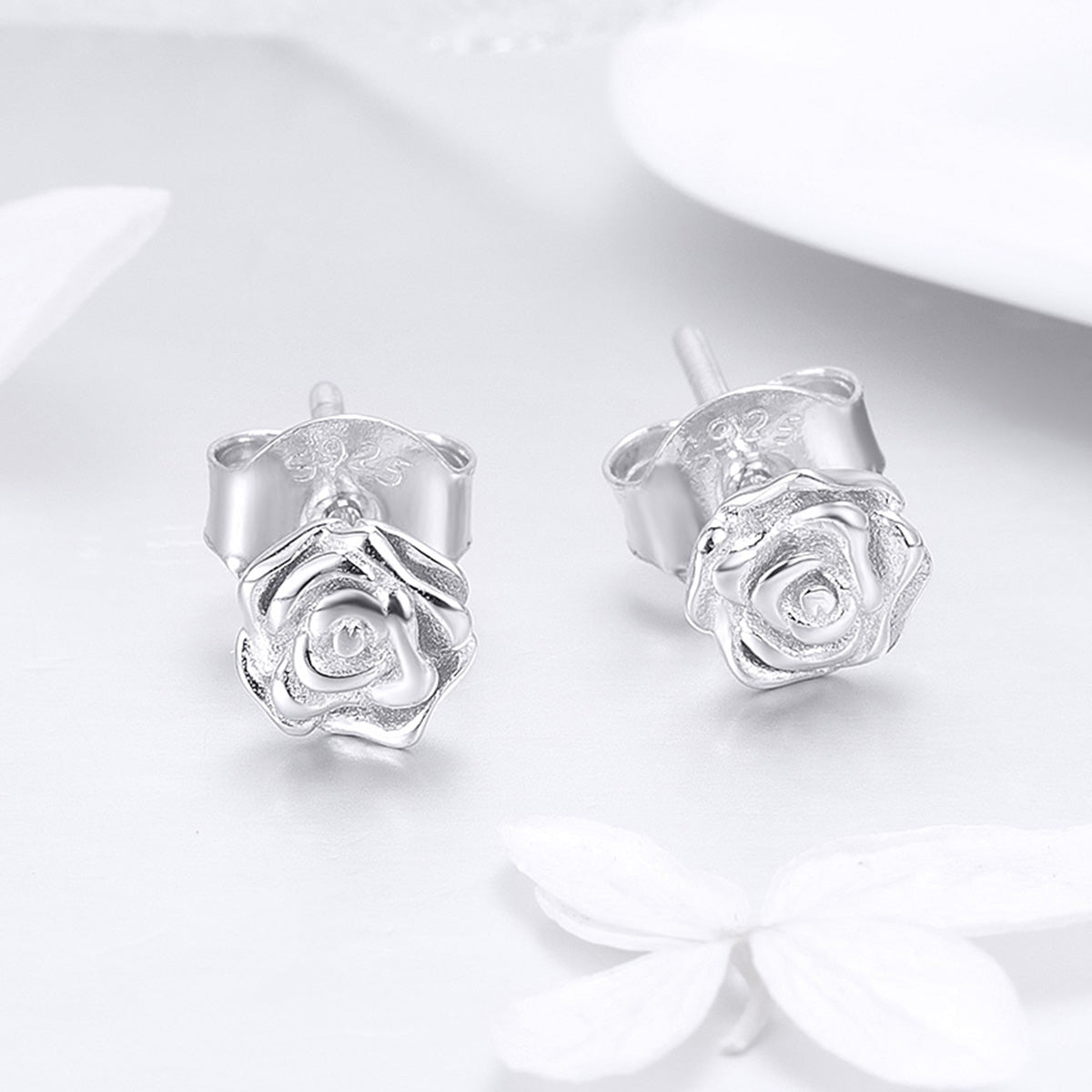 Rose Earrings