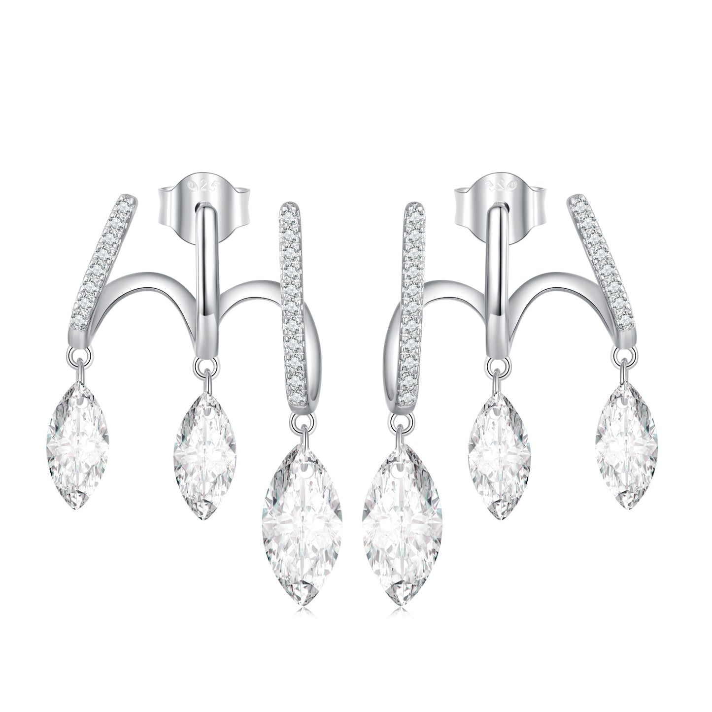 Multi-layer Tassel Drop Earrings