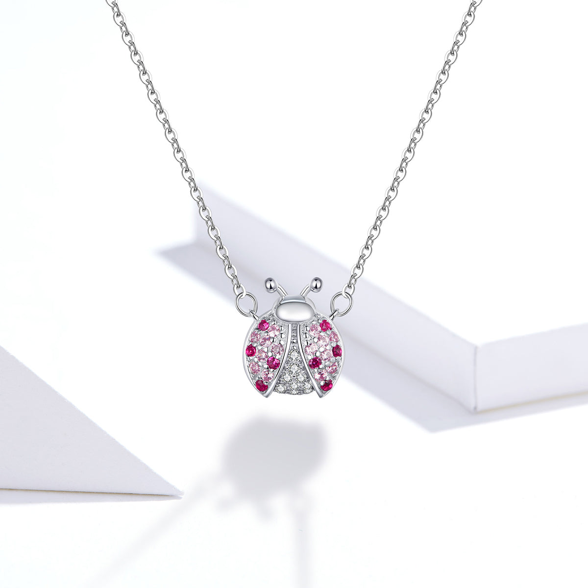 Sparkling Ladybug Necklace