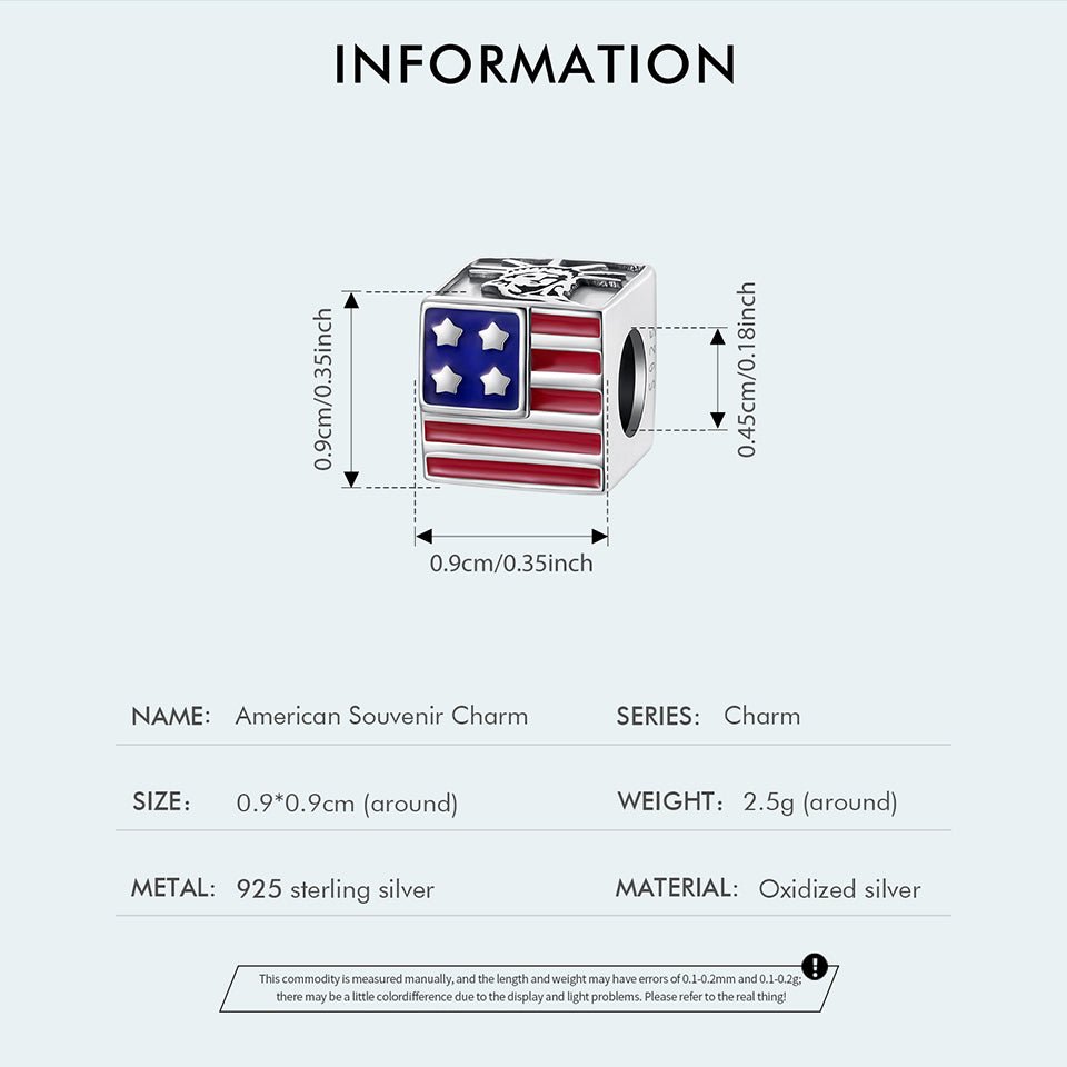 American Souvenir Charm