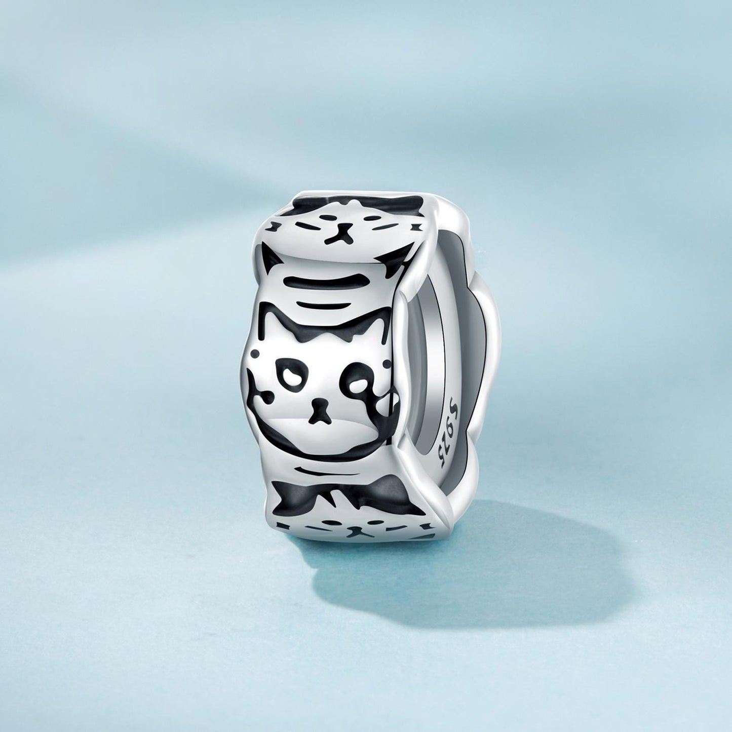 Cat Spacer Beads Charm