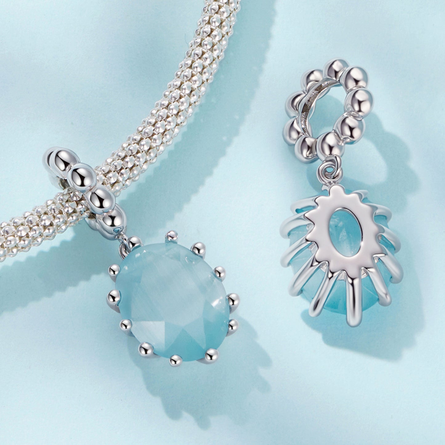 Crystal Sugar Pendant Charm