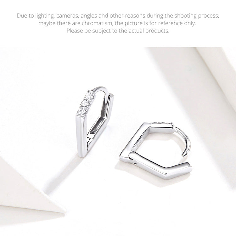 Irregular Geometric Ear Clips Earrings