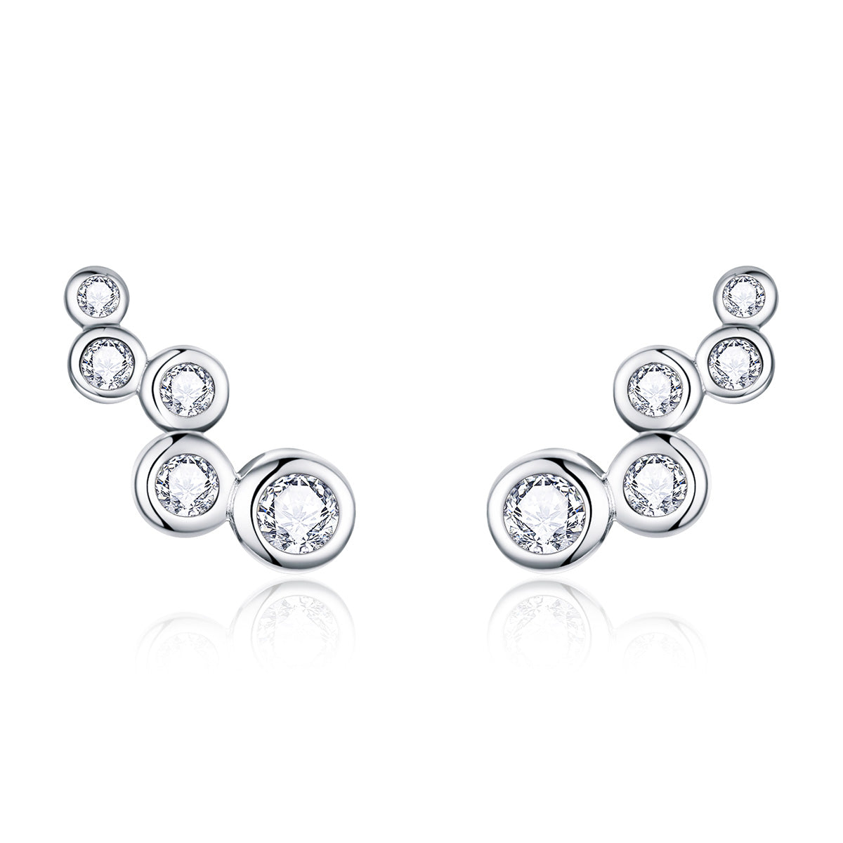 Elegant Sparkle Stud Earrings