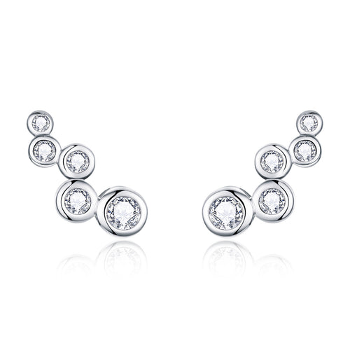 Elegant Sparkle Stud Earrings