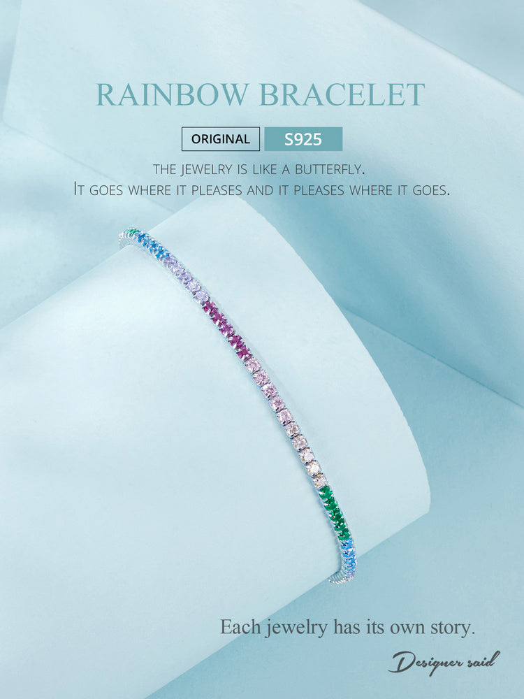 Rainbow Pattern Bracelet