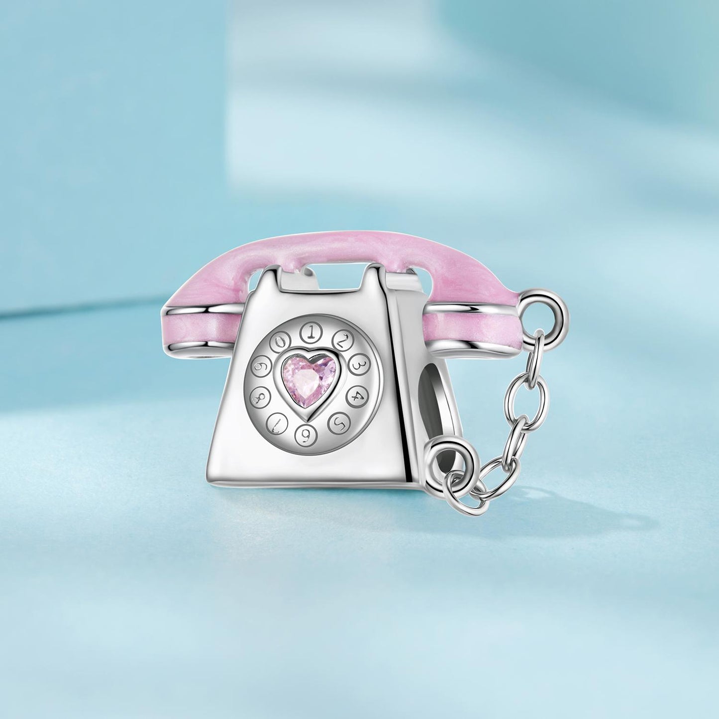 Vintage Telephone Charm