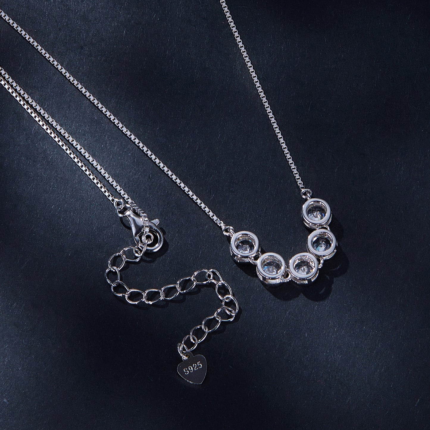 0.3ct Moissanite Necklace