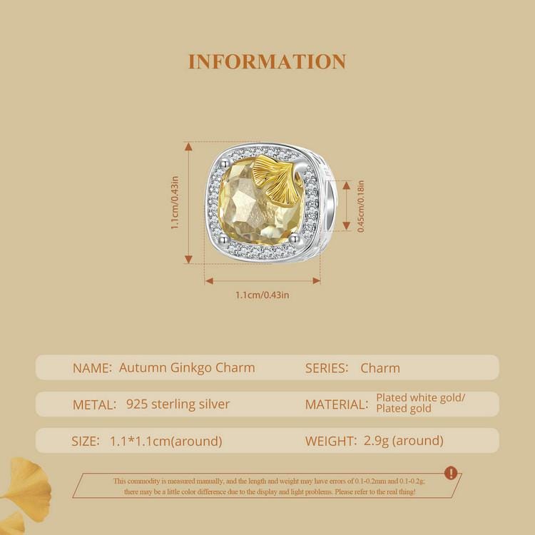 Autumn Ginkgo Charm